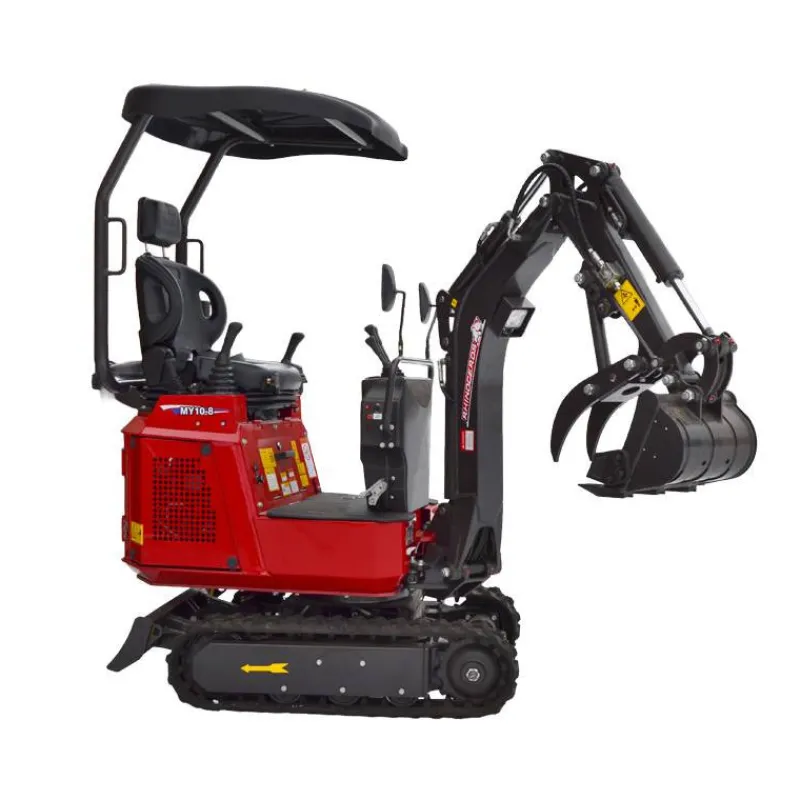 Outlet Primusdanmark Minigraver 1000 kg - drejelig arm - dieselmotor