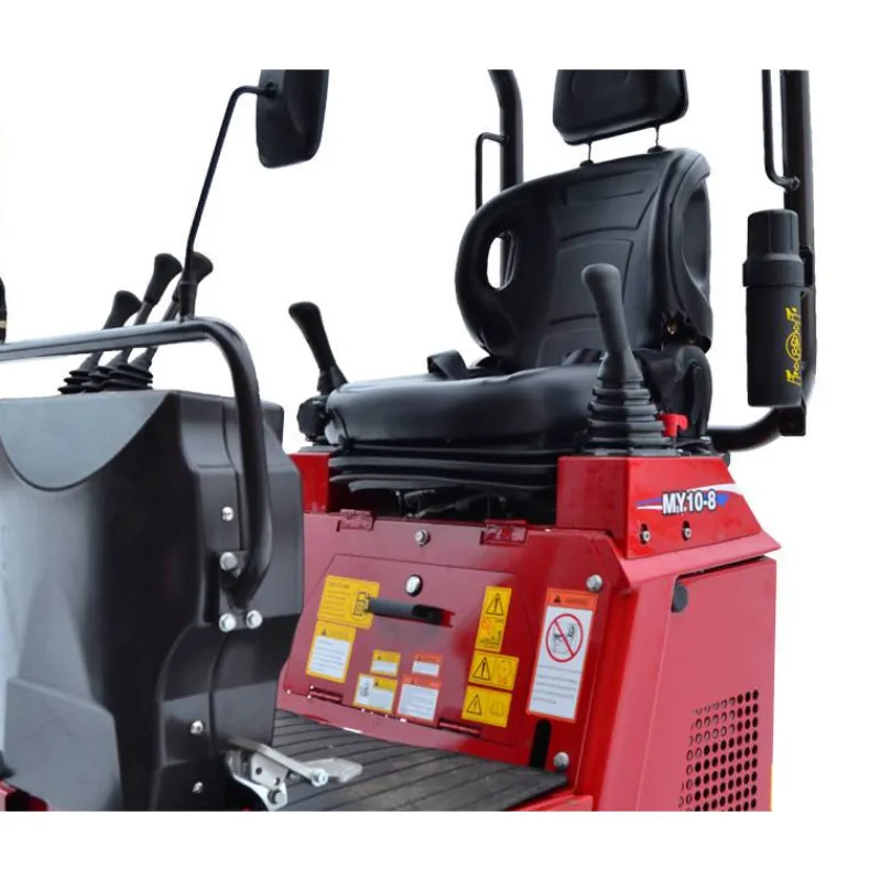 Outlet Primusdanmark Minigraver 1000 kg - drejelig arm - dieselmotor
