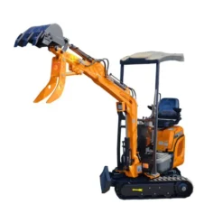 Outlet Primusdanmark Minigraver - 1 ton - Kubota motor og drejelig arm