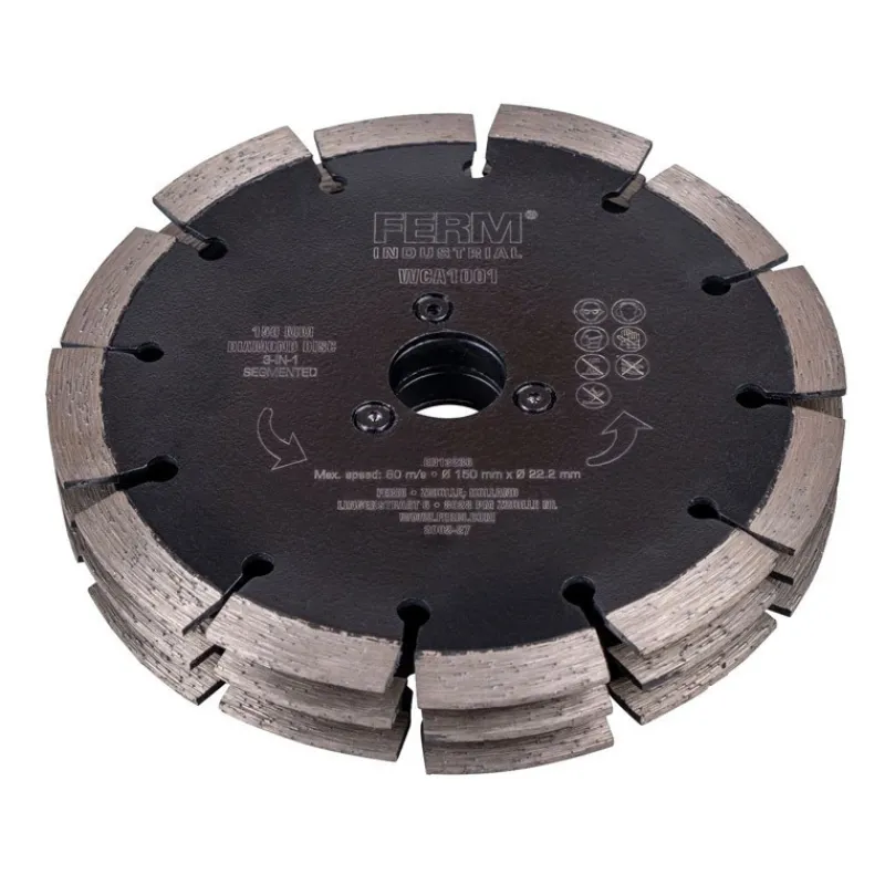 Clearance Primusdanmark 150 mm Diamantklinge - 3-dobbelt - til WCM1001P