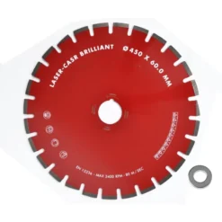 Clearance Primusdanmark 450 mm diamantskive "åben" asfalt Ø60 mm hul + adapter