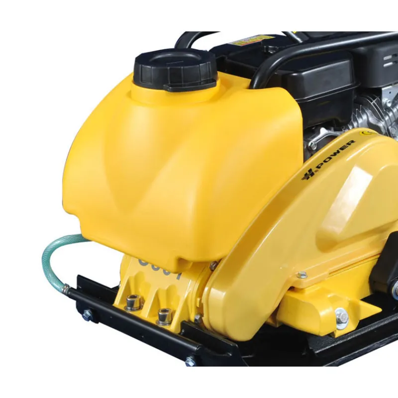 Primusdanmark Pladevibrator 80 kg - med vandtank til asfalt