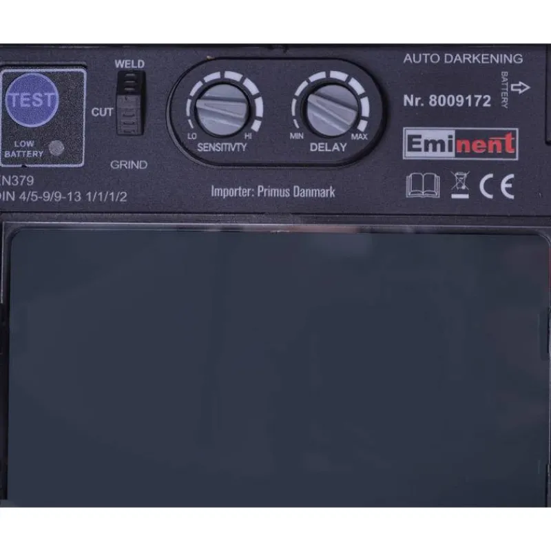 Sale Primusdanmark Professionel elektronisk svejsehjelm