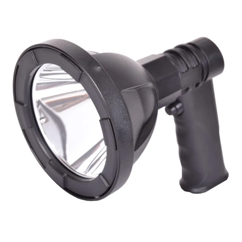 New Primusdanmark Proff. håndlampe / lommelygte med stor parabol