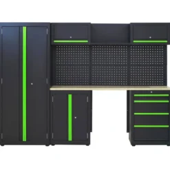 Online Primusdanmark Reolsystem - 4 skabe + 4 skuffer + hulplade