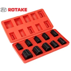 Primusdanmark Rotake ½" Slagtoppe 10 stk. i kuffert
