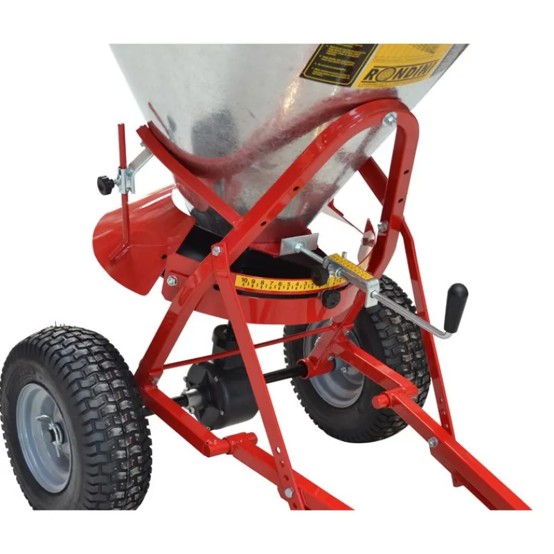 Outlet Primusdanmark Saltspreder - centrifugalspreder - 100 liter - galvaniseret
