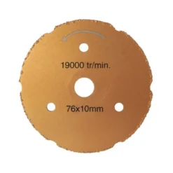 Clearance Primusdanmark Segmenteret klinge 76 mm til Mini Vinkelsliber