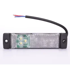 Hot Primusdanmark Sidemarkeringslampe / Positionslys - Hvid - 1,5 watt - 12/24 volt