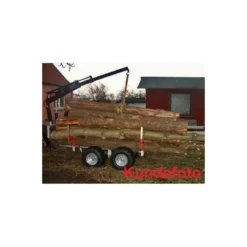 Best Primusdanmark Skovvogn 1.000 kg med kran og boogie hjul