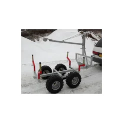 Best Primusdanmark Skovvogn 1.000 kg med kran og boogie hjul