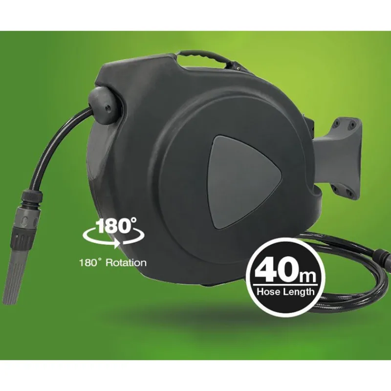 Outlet Primusdanmark Slangebox - opruller med 40 meter vandslange