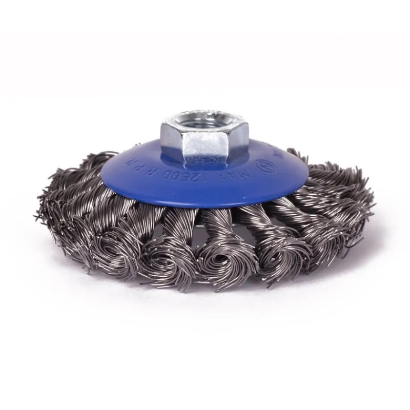 Best Primusdanmark Snoet metalbørste - 100 mm - til vinkelsliber
