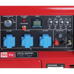 Hot Primusdanmark Støjsvag Dieselgenerator 5.200 watt / 230 volt
