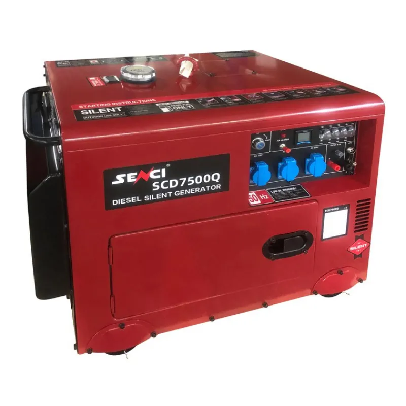 Hot Primusdanmark Støjsvag Dieselgenerator 5.200 watt / 230 volt