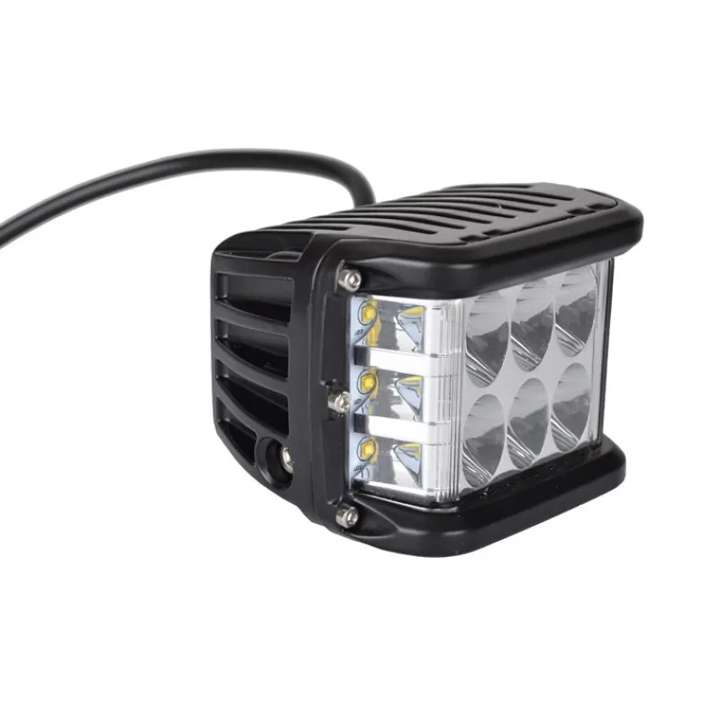 Discount Primusdanmark 2 stk Arbejdslamper 27 watt med CREE LED og sidelys