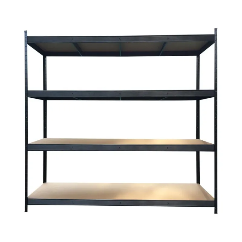 Clearance Primusdanmark Stålreol med 4 MDF hylder - 200 x 220 x 70 cm