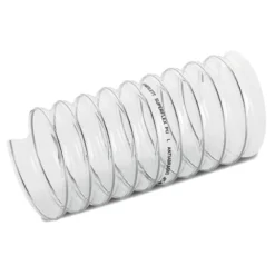 Primusdanmark Superflex PU slange 100 mm - 1 meter - til spånsuger