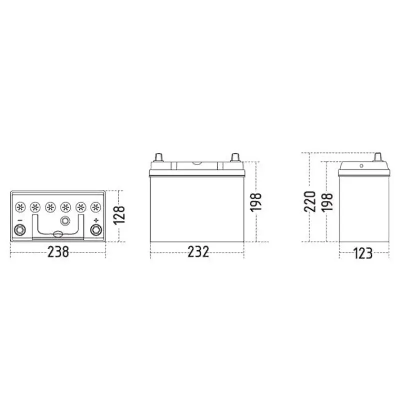 Sale Primusdanmark Sznajder Batteri 12 volt 45 Ah - til_ XN10