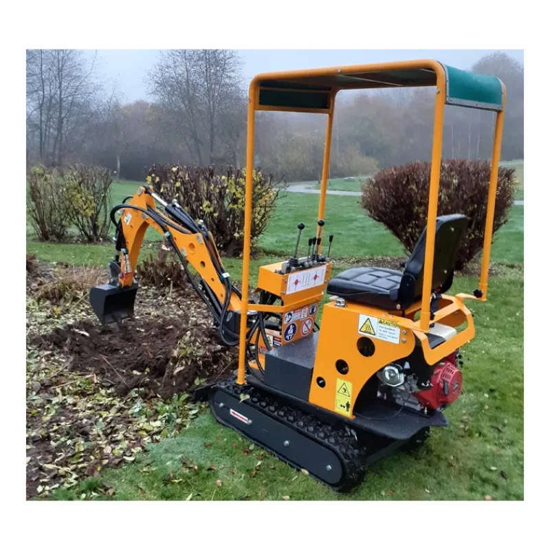 Primusdanmark TINY-OX Minigraver 700 kg - 15 hk benzinmotor