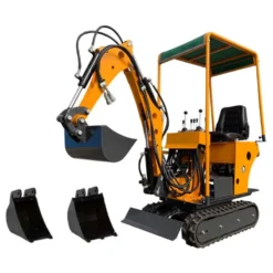 Discount Primusdanmark TINY-OX Minigraver 700 kg med 3 skovle