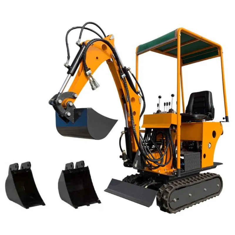 Discount Primusdanmark TINY-OX Minigraver 700 kg med 3 skovle