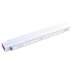 New Primusdanmark Tommestok træ - 2 meter - med vinkelmåler