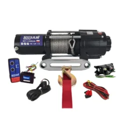 Primusdanmark Trækspil 12 volt - 2495 kg - syntetisk reb