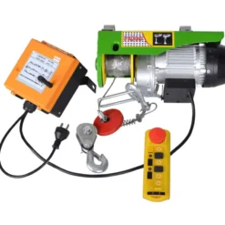 Discount Primusdanmark Trækspil 230 volt - 400/800 kg - trådløs fjernbetjening - 18 meter wire