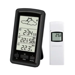 Clearance Primusdanmark Vejrstation - trådløs - barometer