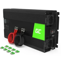 Outlet Primusdanmark 1500/3000 watt Inverter DC 12V til AC 230V - REN SINUS