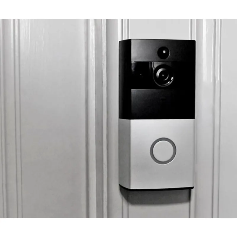 Discount Primusdanmark Wifi Video dørklokke med modtager + app